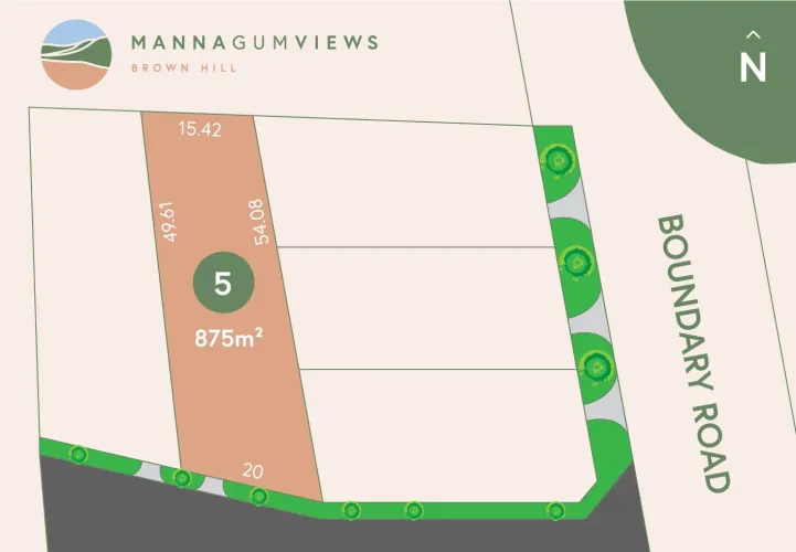 Manna Gum Views Estate - Brown Hill - Lot 5