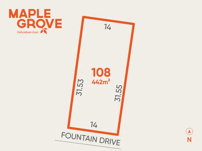 Maple Grove Estate - Pakenham East - Lot 108