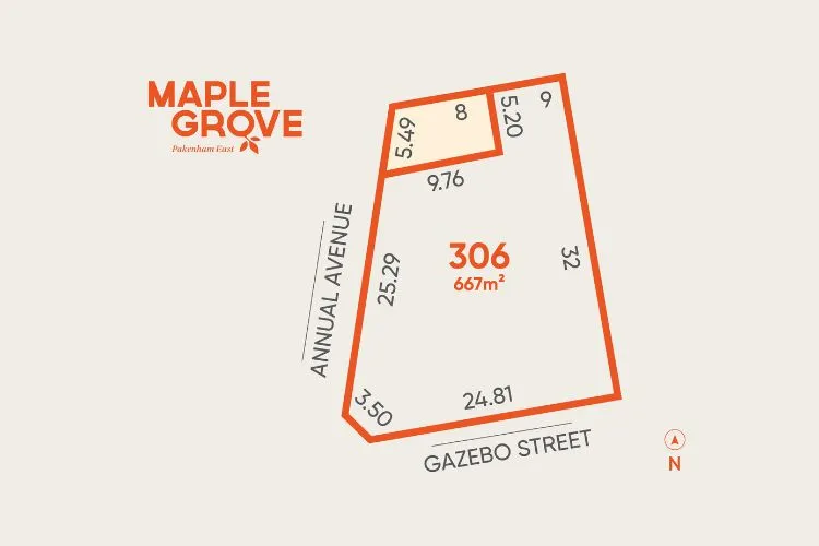 Maple Grove Estate - Pakenham East - Lot 306