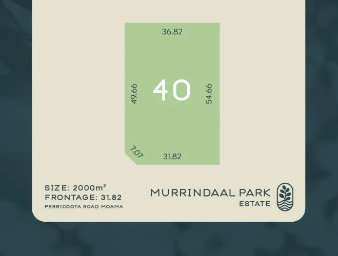 Murrindaal Park Estate - Moama - Lot 40