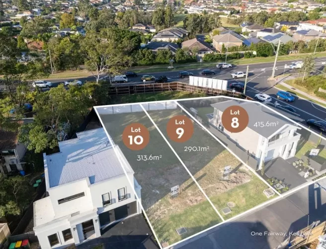 One Fairway Estate - Kellyville - Lot 9 Aerial