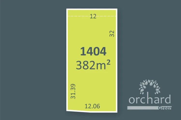Orchard Green Estate - Melton South - Lot 1404