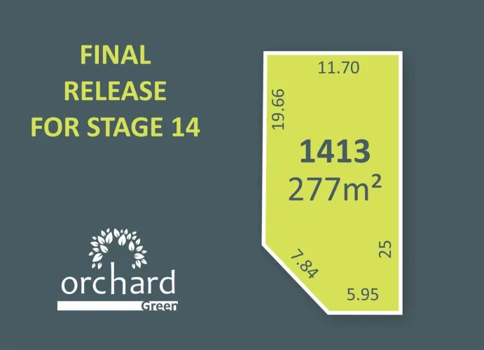Orchard Green Estate - Melton South - Lot 1413
