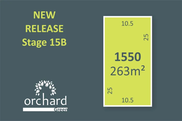 Orchard Green Estate - Melton South - Lot 1550