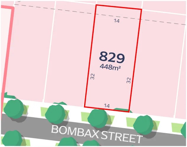 Parkbrook Wyndham Vale Estate - Manor Lakes - Lot 829