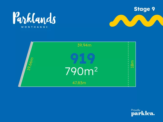 Parklands Estate - Wonthaggi - Lot 919