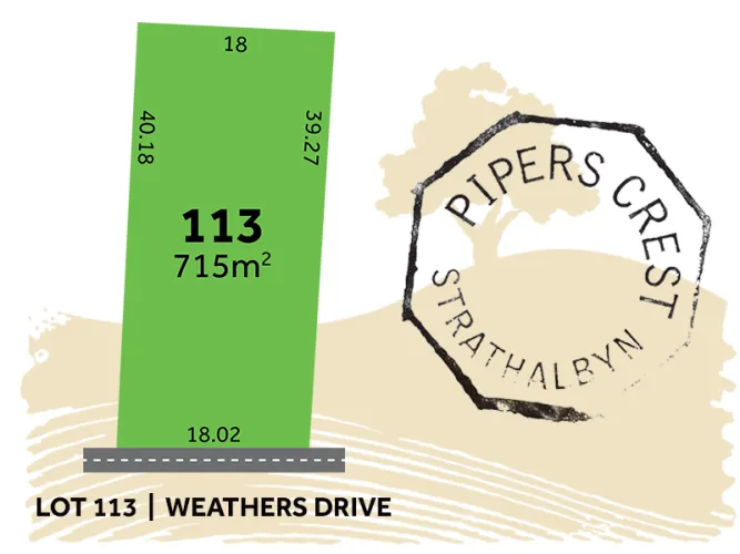 Pipers Crest Estate - Strathalbyn - Lot 113