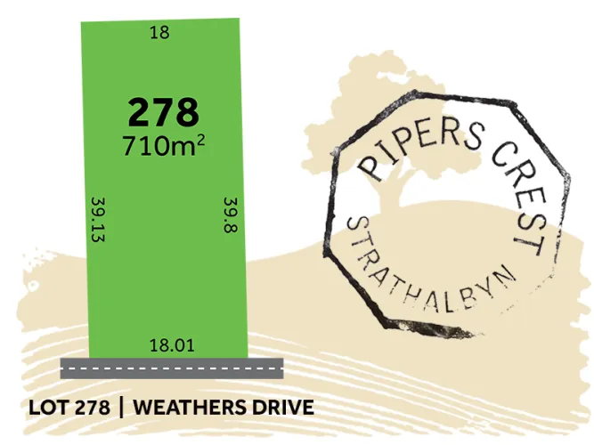 Pipers Crest Estate - Strathalbyn - Lot 278