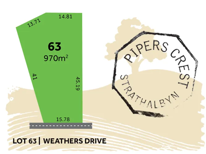 Pipers Crest Estate - Strathalbyn - Lot 63