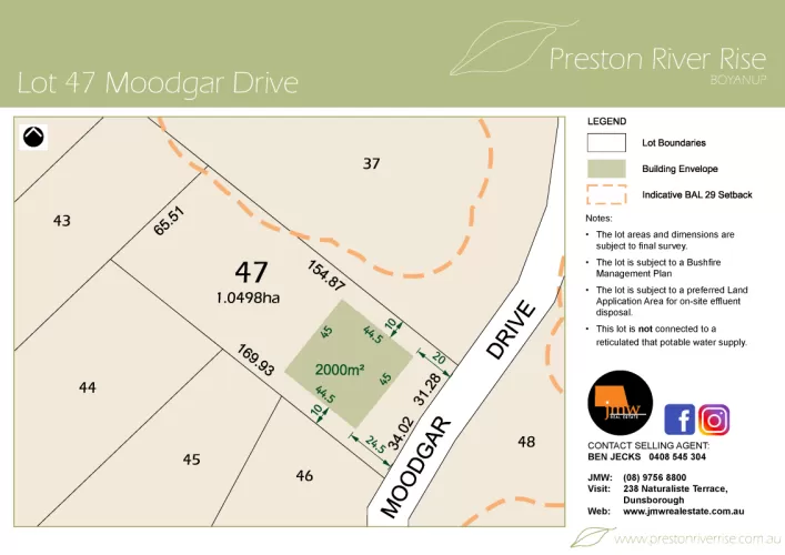 Preston River Rise Estate - Boyanup - Lot 47