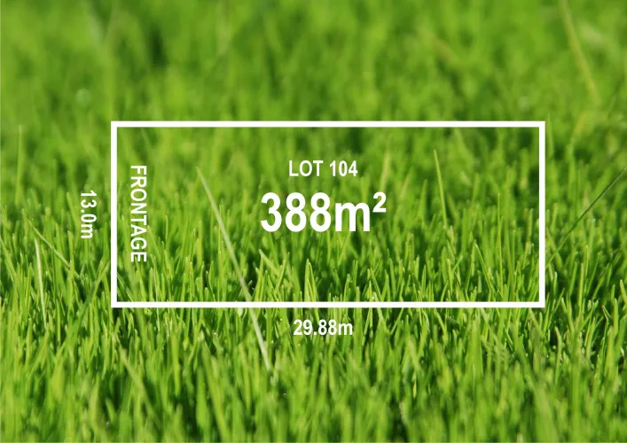 Prosperity Estate - Fraser Rise - Lot 104