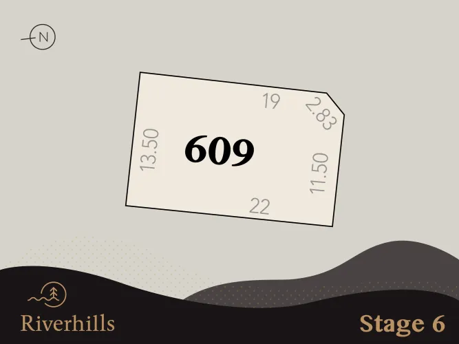 Riverhills Estate - Wollert - Lot 609