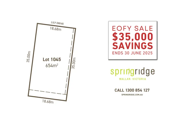 Springridge Estate - Wallan - Lot 1045