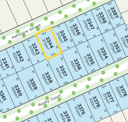 Stockland Amberton Beach - Eglinton - Lot 3344 Masterplan