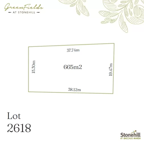 Stonehill in Bacchus Marsh Estate - Maddingley - Lot 2618