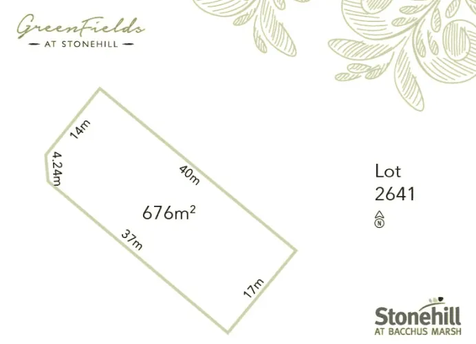 Stonehill in Bacchus Marsh Estate - Maddingley - Lot 2641