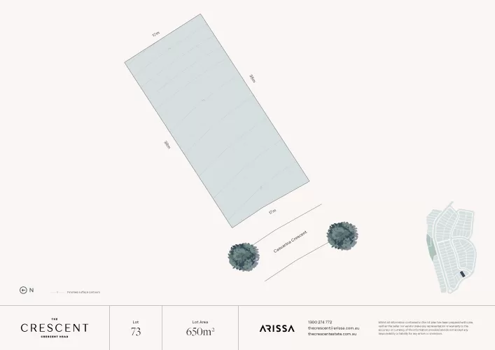 The Crescent Estate - Crescent Head - Lot 73