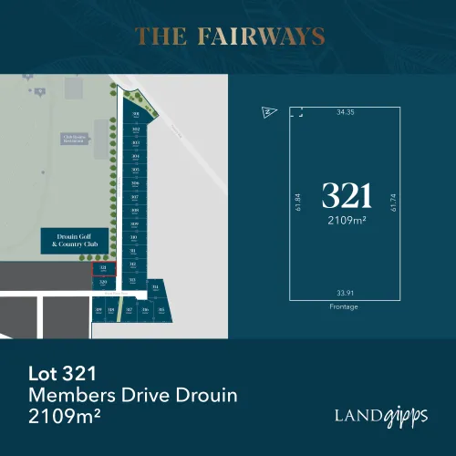 The Fairways Estate - Drouin - Lot 321