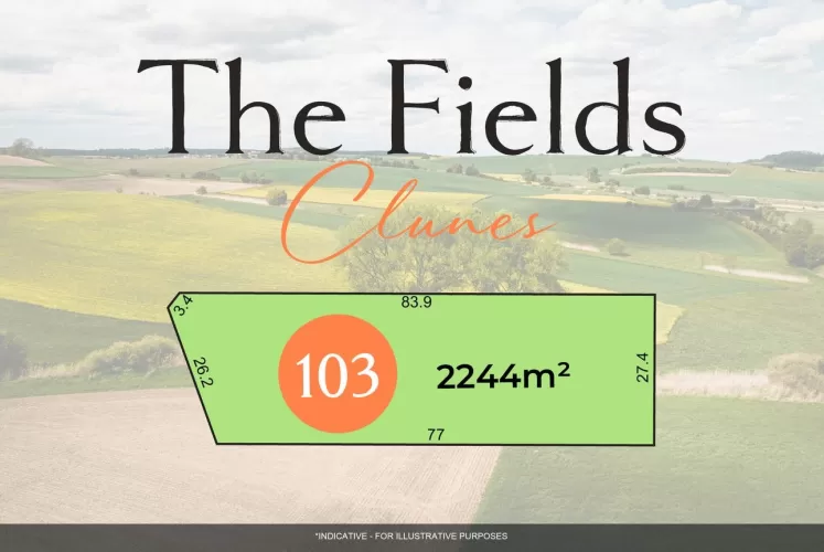 The Fields Estate - Clunes - Lot 103