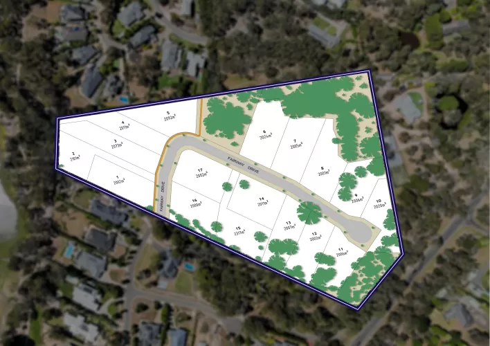 The Greens Estate - Gisborne - Lot 5 Aerial