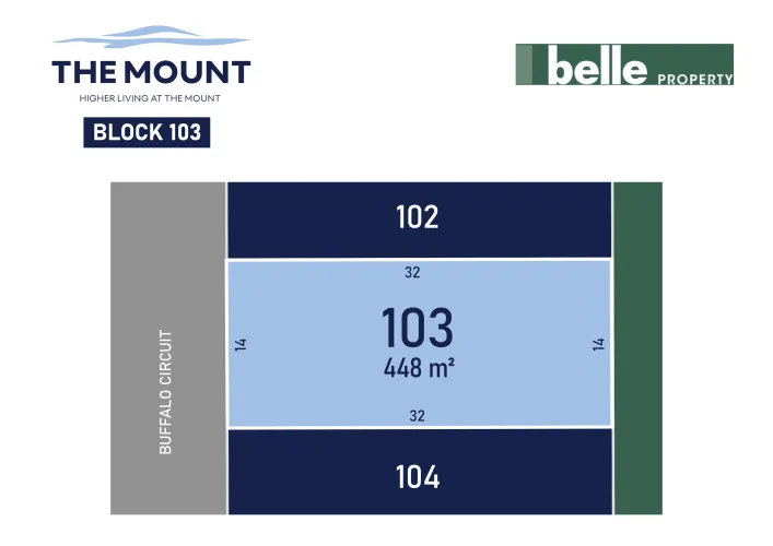 The Mount - Mount Duneed - Lot 103 Aerial
