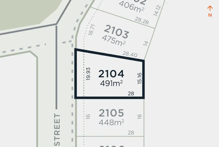 The Point - Point Lonsdale - Lot 2104 Location Map