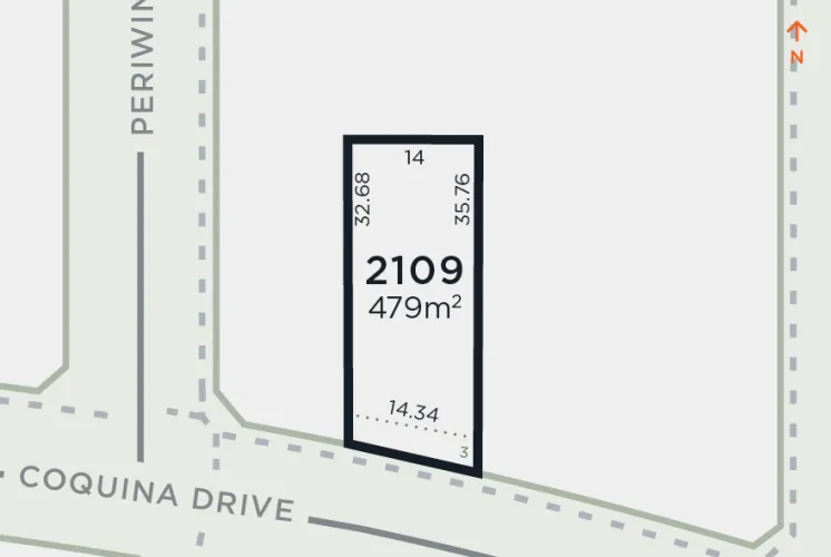 The Point - Point Lonsdale - Lot 2109 Release Map
