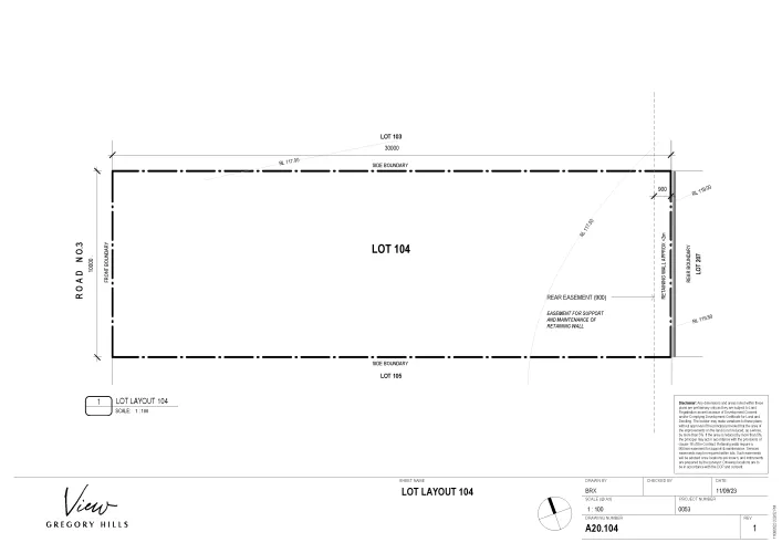 View Estate - Gregory Hills - Lot 104