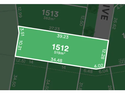 WestWood Estate - Fraser Rise - Lot 1512