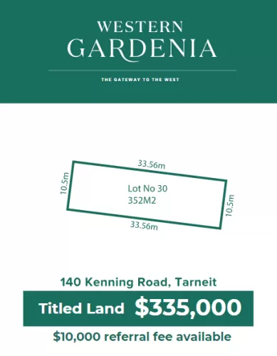 Western Gardenia Estate - Tarneit - Lot 30