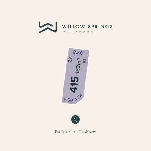 Willow Springs Estate - Rockbank - Lot 415