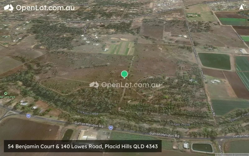 54 Benjamin Court & 140 Lowes Road, Placid Hills QLD 4343