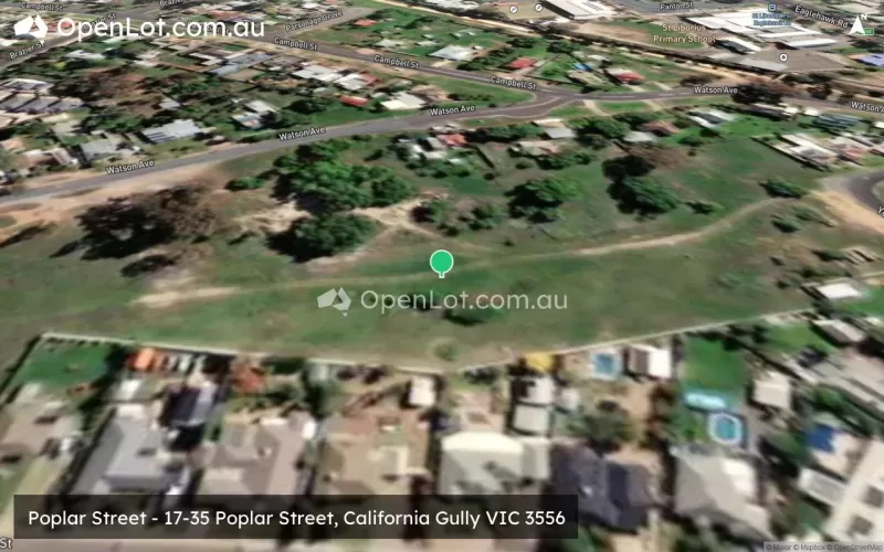 Poplar Street - California Gully