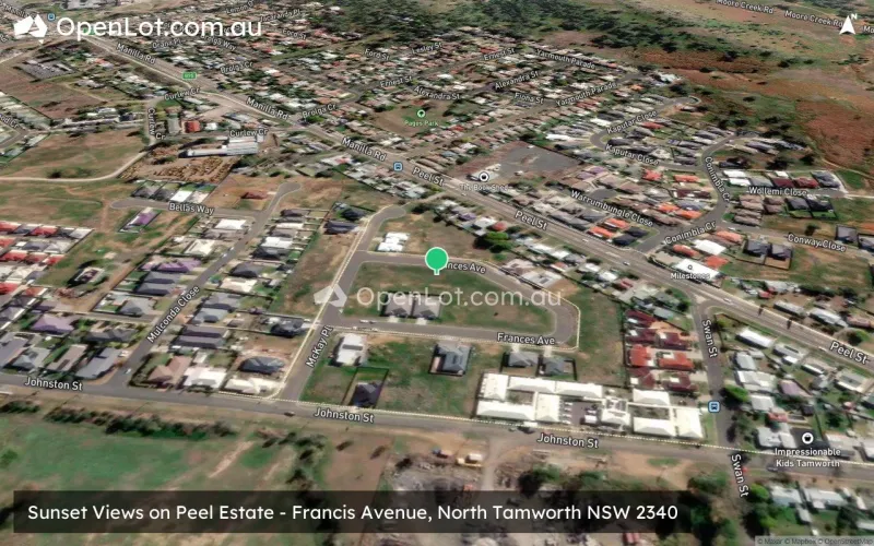 Sunset Views on Peel Estate - North Tamworth